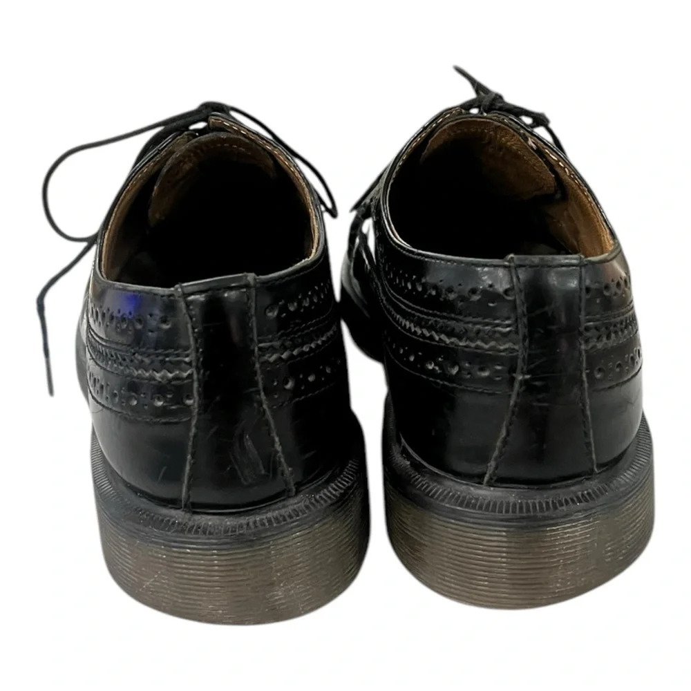 DR MARTENS Men’s Shoes Size 9 Europe 42 Black Leather Loafers